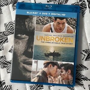 Unbroken BluRay and DVD Set no Digital HD